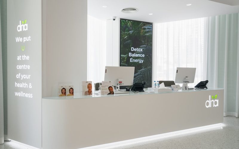 DNA Dubai Marina reception